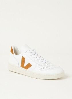 Veja V-10 sneaker van leer - Oranje