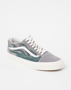 VANS Old Skool 36 DX sneaker met suède details - Grijs