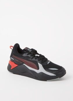 Puma RS-X sneaker met mesh details - Zwart