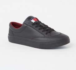 Tommy Hilfiger Skate sneaker met logo - Zwart