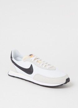 Nike Waffle trainer 2 sneaker met suède details - Creme