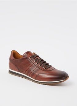 Magnanni Merino sneaker van leer - Bruin