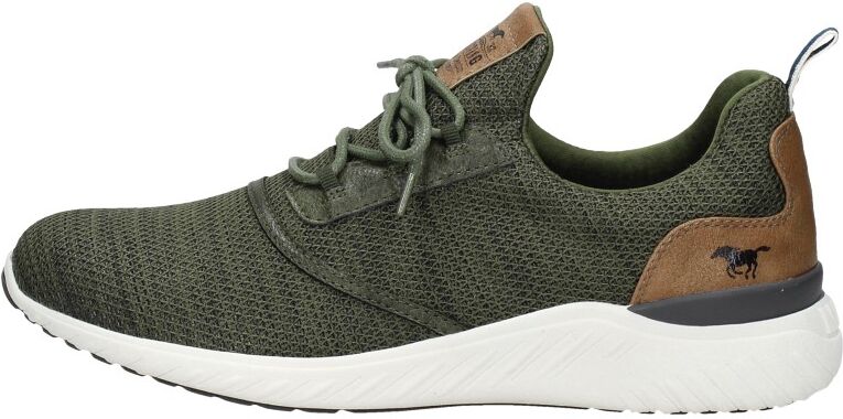 Mustang - Heren Sneakers  - Khaki - Size: 48 - male