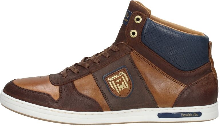 Pantofola D'oro - Milito Uomo Mid  - Cognac - Size: 41 - male