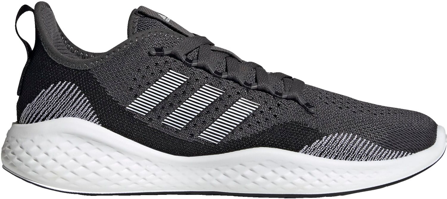 adidas Fluidflow 2.0 Hardloopschoenen Zwart Grijs Wit - 42 ⅔