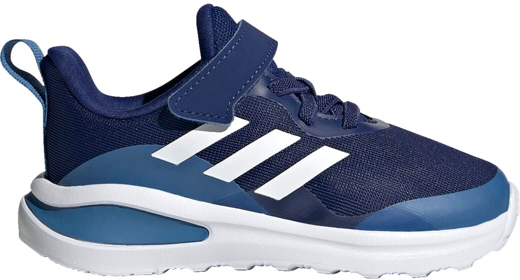 adidas FortaRun Elastic Lace Top Strap Hardloopschoenen Baby / Peuters Blauw Wit - 22