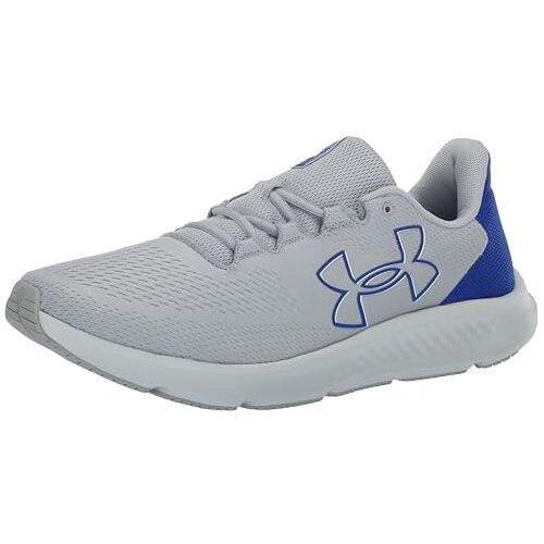 Under Armour Ua Charged Pursuit 3 Bl hardloopschoen voor heren, Mod Gray Team Koninklijk Team Koninklijk, 43 EU