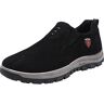 LOIJMK Sneakers mannen, sportschoenen mannen, slip-on hardloopschoenen, mannen, hardloopschoenen, heren, hardloopschoenen, heren, hardloopschoenen, heren, Zwart, 44 EU