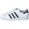 adidas Superstar sneakers, uniseks, schoeisel wit kern zwart schoeisel wit, 42 EU