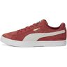 PUMA Court Star Mens Suede Trainers, Hoog risico Rood Wit Team Goud, 41 EU