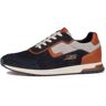 Lloyd And Pryce Lloyd & Pryce Heren Basham lederen sneakers, Soft Storm Navy, 44.5 EU