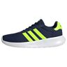 adidas Lite Racer 3.0 heren Sneaker, dark blue/lucid lemon/lucid lemon, 40 2/3 EU