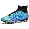 WEJIESS Voetbalschoenen Jeugd Voetbalschoenen Outdoor High Top Spikes Voetbalschoenen Heren Voetbalschoenen Professionele Outdoor Voetbalschoenen Gespecialiseerde Voetbal Athletische Trainingsschoenen