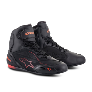 Alpinestars MC-Sko  Faster-3 Drystar® Svart-Rød