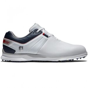 Footjoy Pro SL Golfsko - Hvit/Navy/Rød - Medium