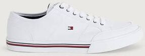 Tommy Hilfiger Sneakers Core Corporate Textile Sneaker Hvit  Male Hvit