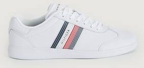 Tommy Hilfiger Sneakers Core Corporate Leather Cupsole Hvit  Male Hvit