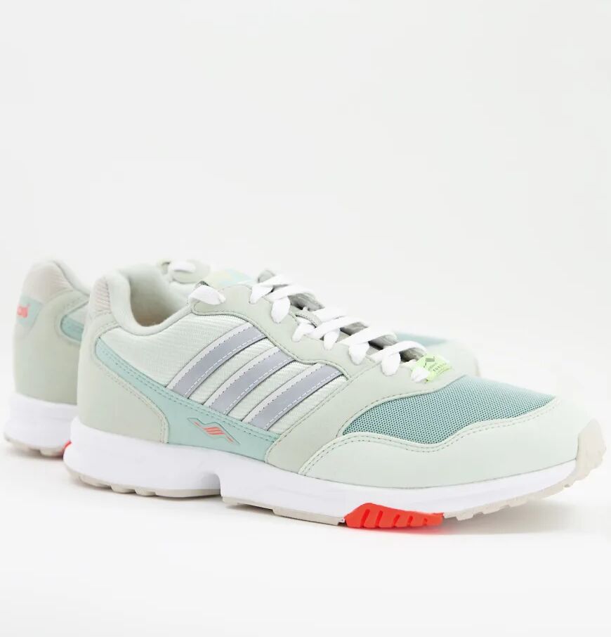 adidas Originals ZX 1000C trainers in pale green  Green