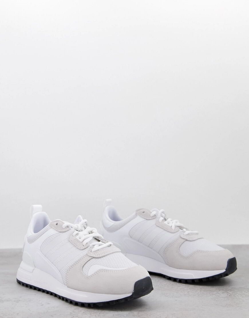 adidas Originals ZX 700 HD trainers in off white  White