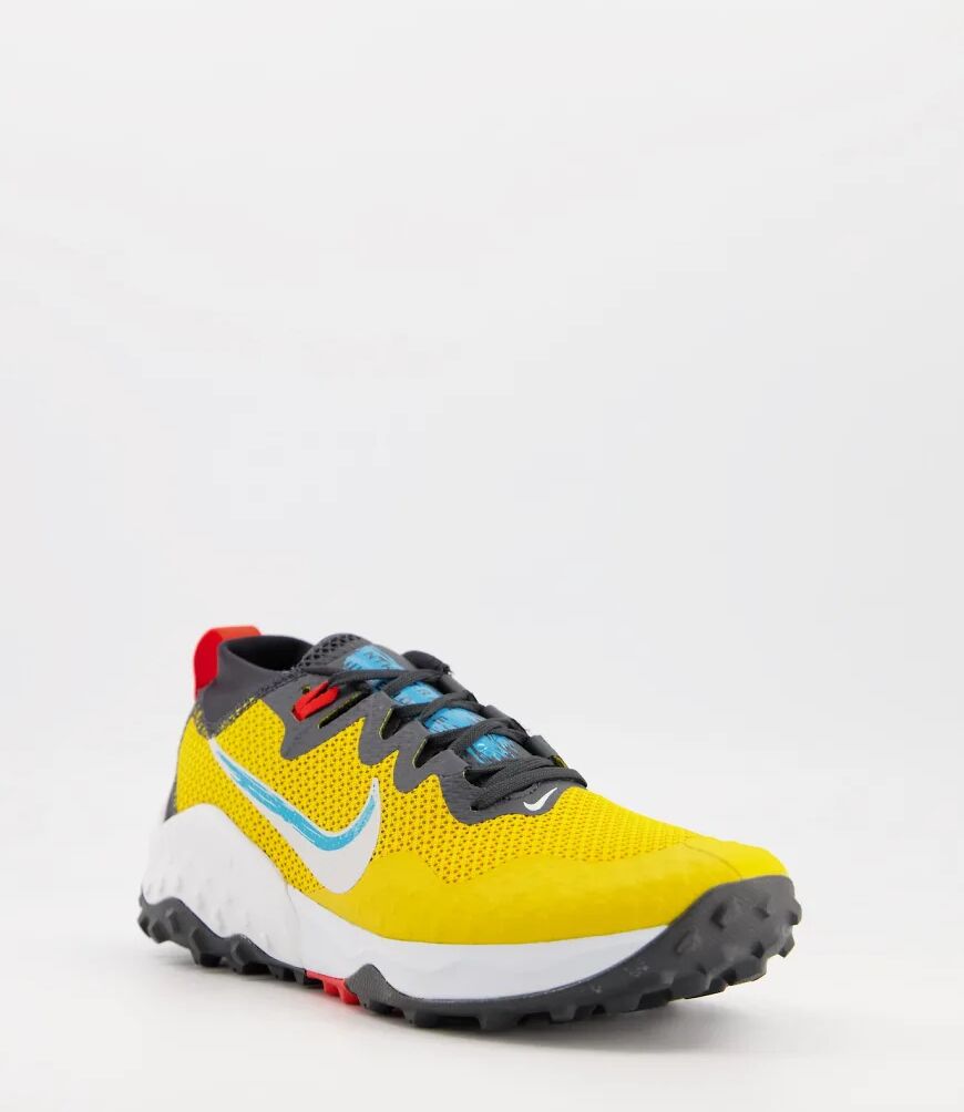 Nike Running Wildhorse 7 Trail trainers in yellow  Yellow