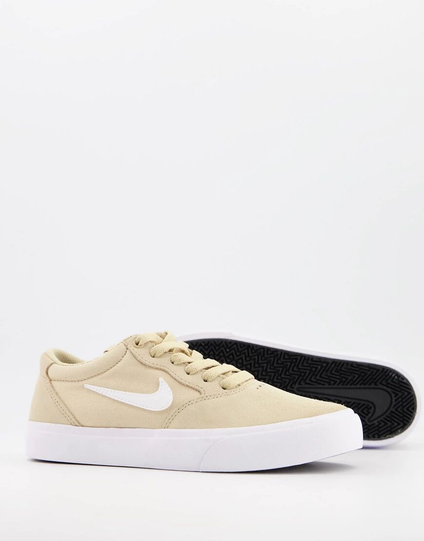 Nike SB Chron Solarsoft trainers in grain-Neutral  Neutral