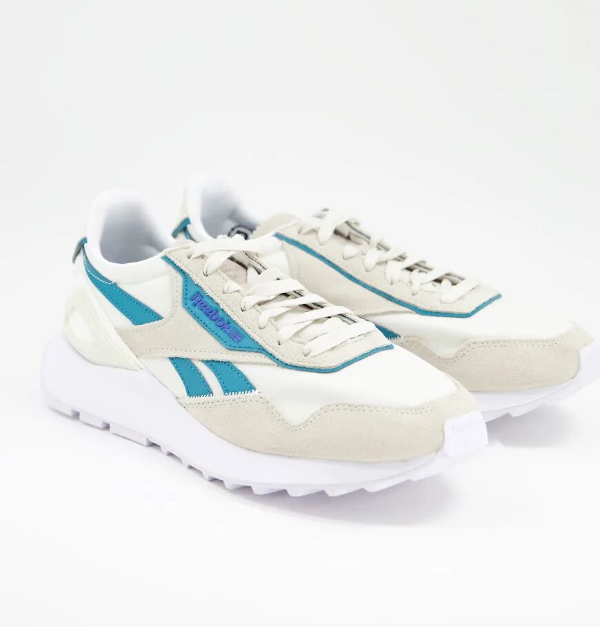 Reebok Classic Legacy AZ trainers in chalk and blue  Blue