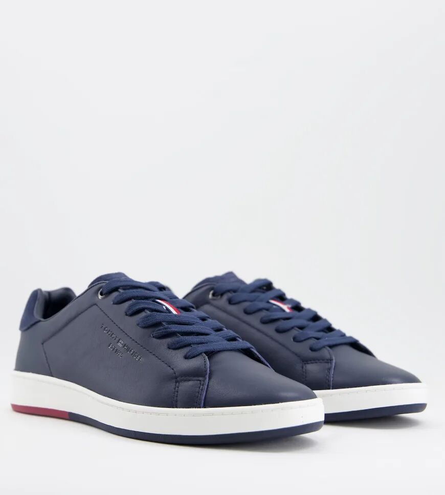 Tommy Hilfiger retro tennis trainers in navy  Navy