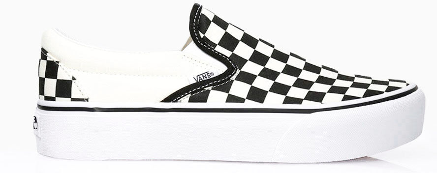 Vans - Asher Checkers Black/White 45