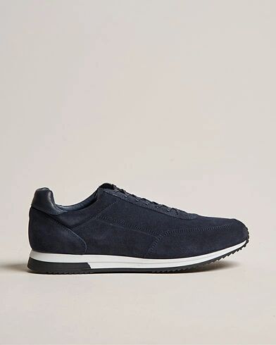 Design Loake Bannister Running Sneaker Navy Suede