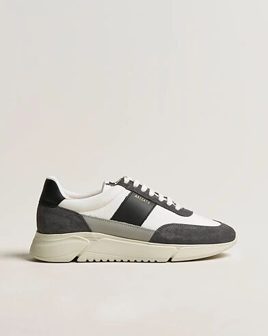 Axel Arigato Genesis Vintage Running Sneaker White/Grey Suede