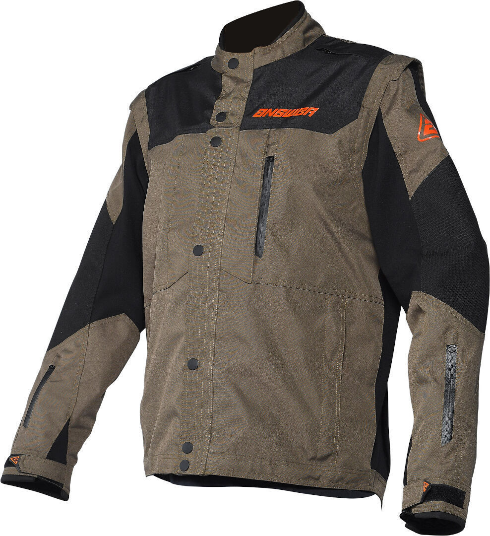 Answer Racing Anwser OPS Motocross jakke XL Svart Brun