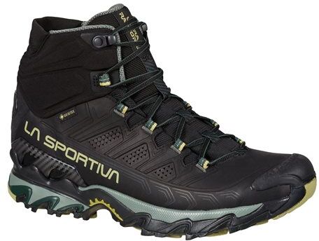 La Sportiva Ultra Raptor II Mid Leather GTX, Herre Black/Cedar  45,5