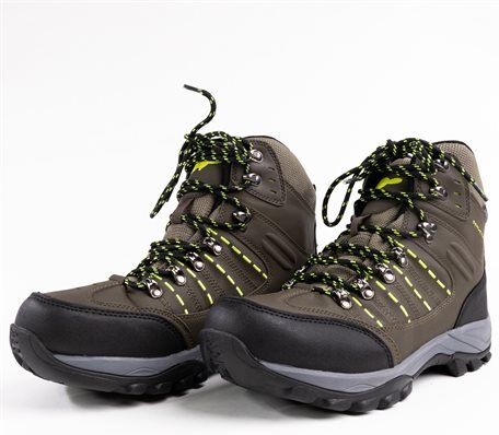 Beaver Lake Hiker WP, Herre Black/Khaki/Neon Yellow  45