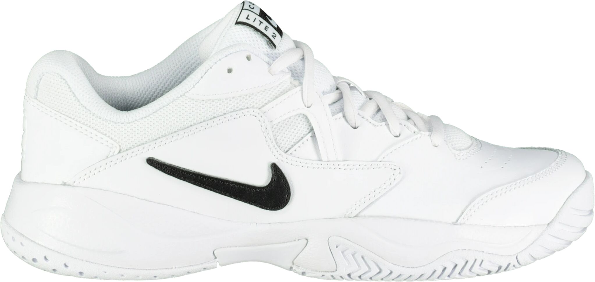 Nike Court Lite 2, tennissko herre  12/46 WHITE/BLACK-WHITE