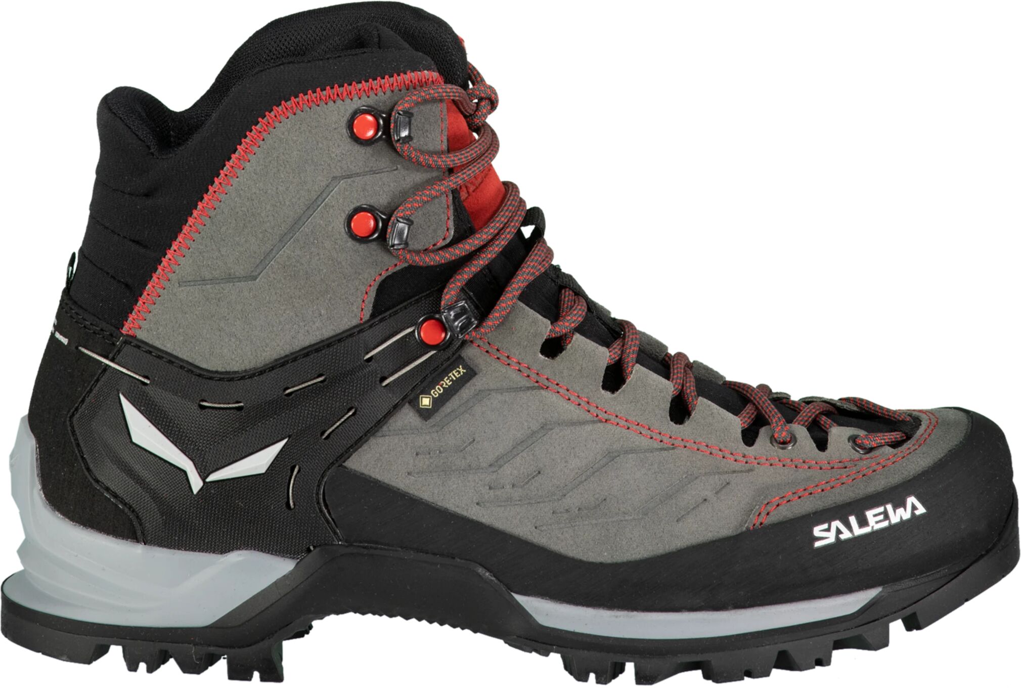 Salewa Mtn Trainer Mid GTX, fjellsko 45 Charcoal/Papavero