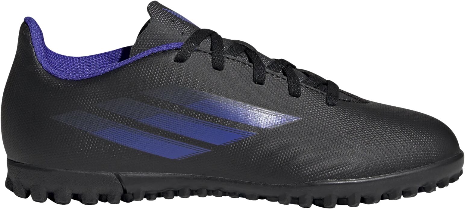 adidas X SPEEDFLOW.4 TF J / Q3 21, fotballsko junior 30 Core Black/sonic Ink