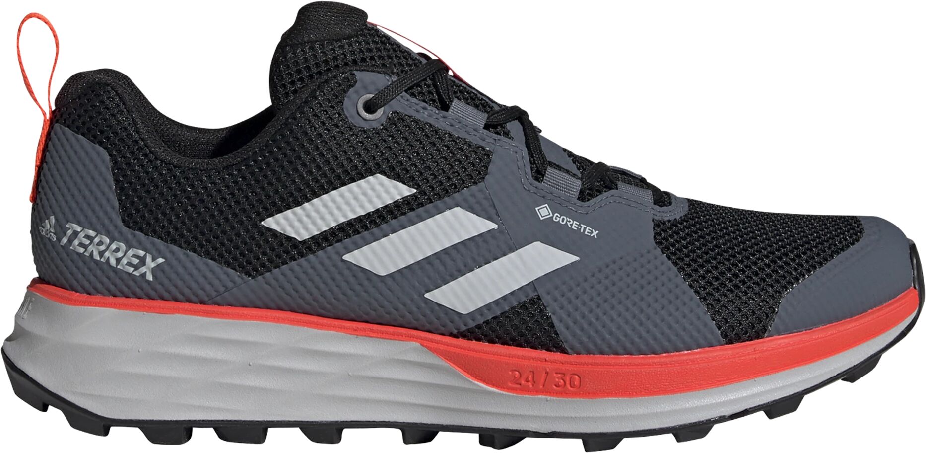 adidas Terrex Two Gore-Tex, terrengløpesko herre 47 1/3 Core Black/grey Two