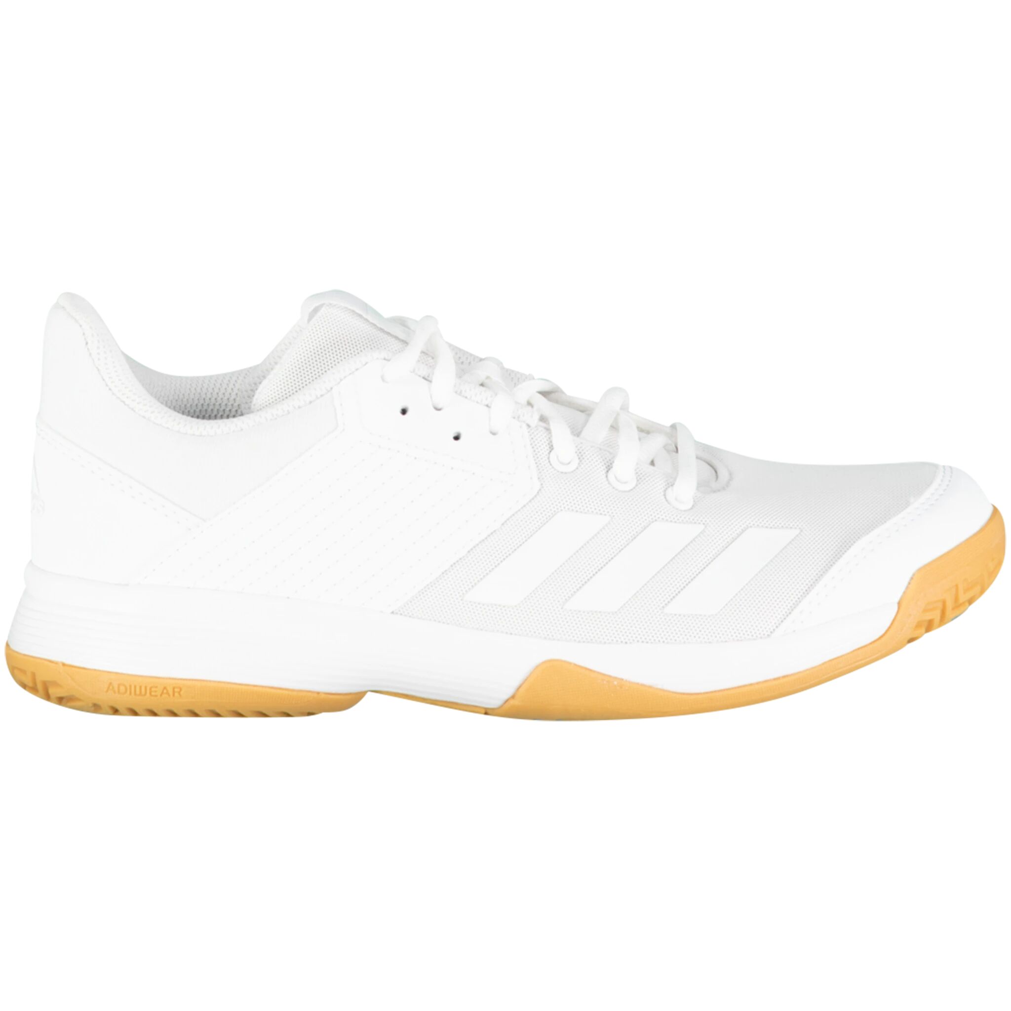 adidas Ligra 6, innendørssko unisex 45 1/3 Ftwr White/Ftwr Whit