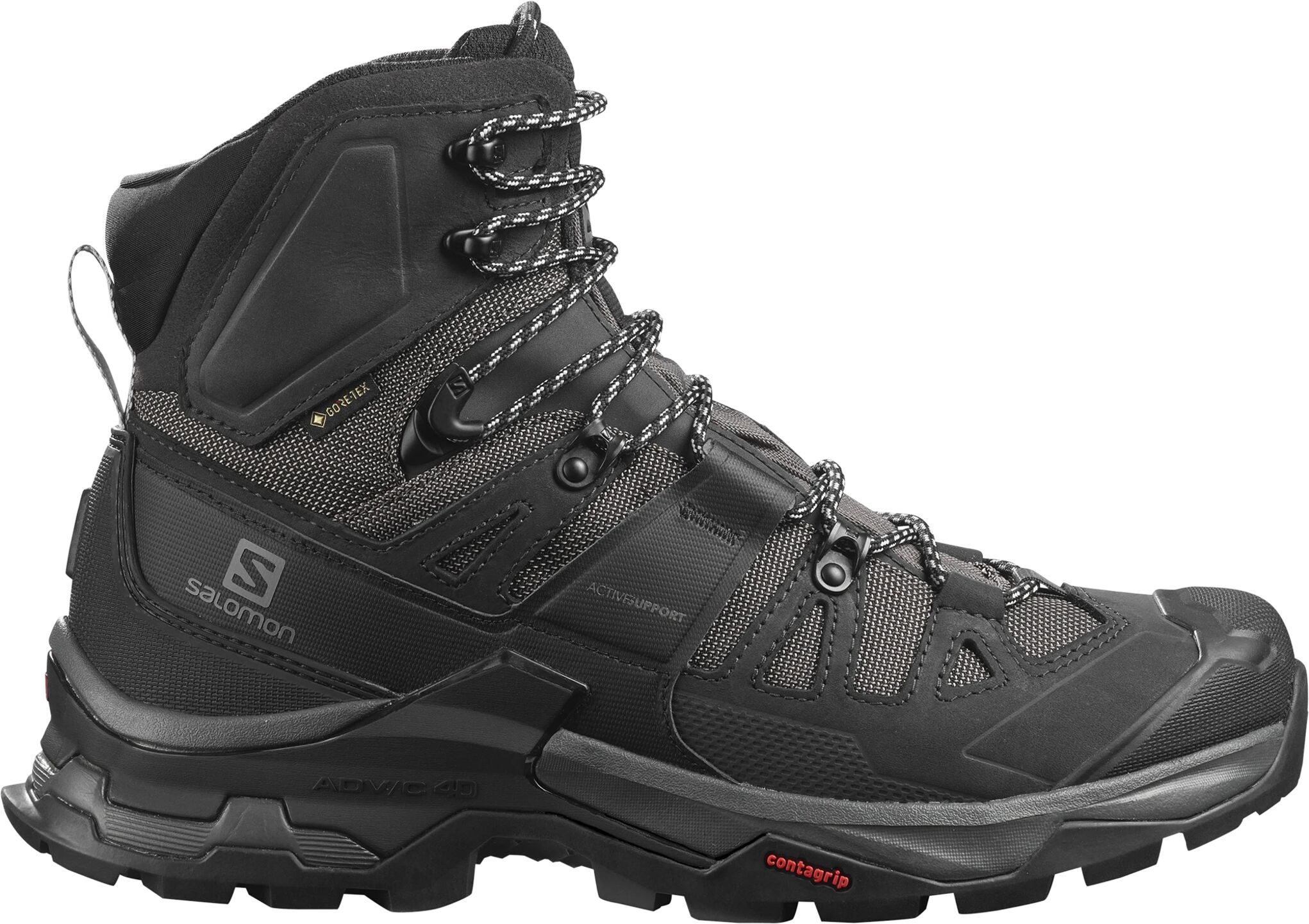 Salomon Quest 4 GTX, fjellstøvel herre 11/46 Magnet/Black/Quarry