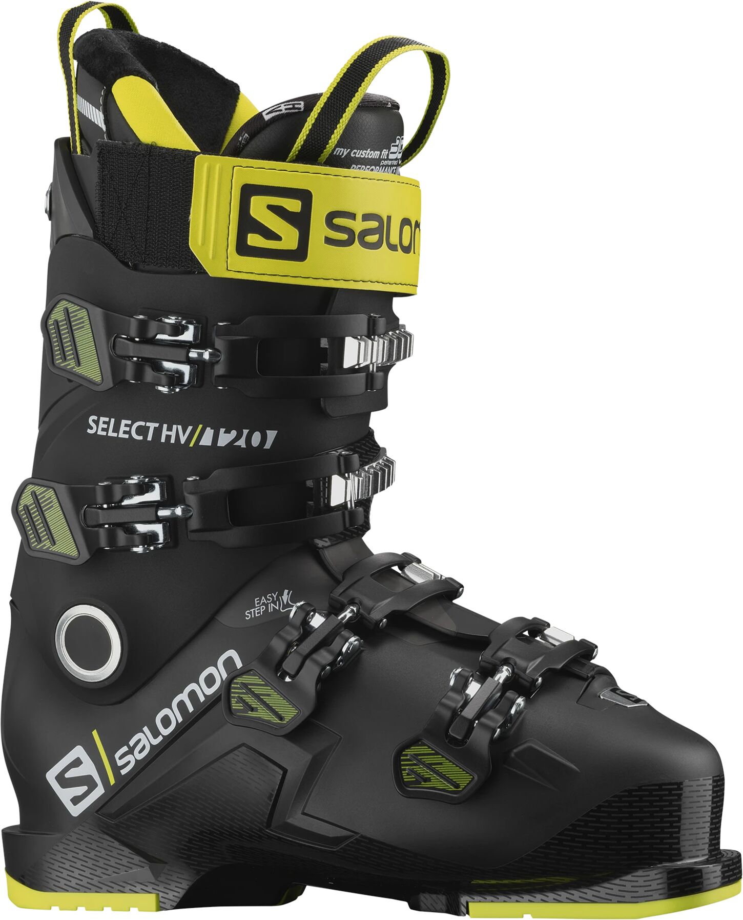 Salomon Select HV 120, alpinsko herre 29/29.5 (46 1/3) Black/Belluga/R