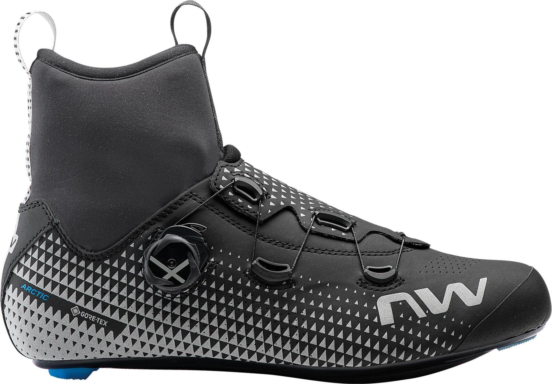 Northwave Celcius R Arctic GTX road wintershoe 21/22, sykkelsko 44 Black/Reflective