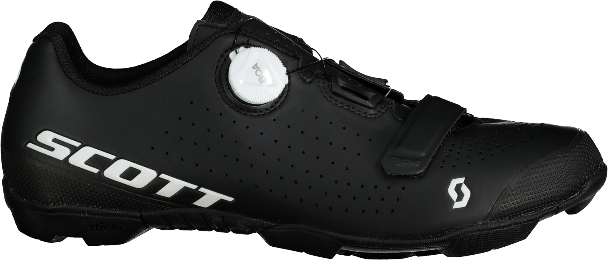 Scott MTB Expert Boa 21, sykkelsko terreng herre 46 Matt Black White