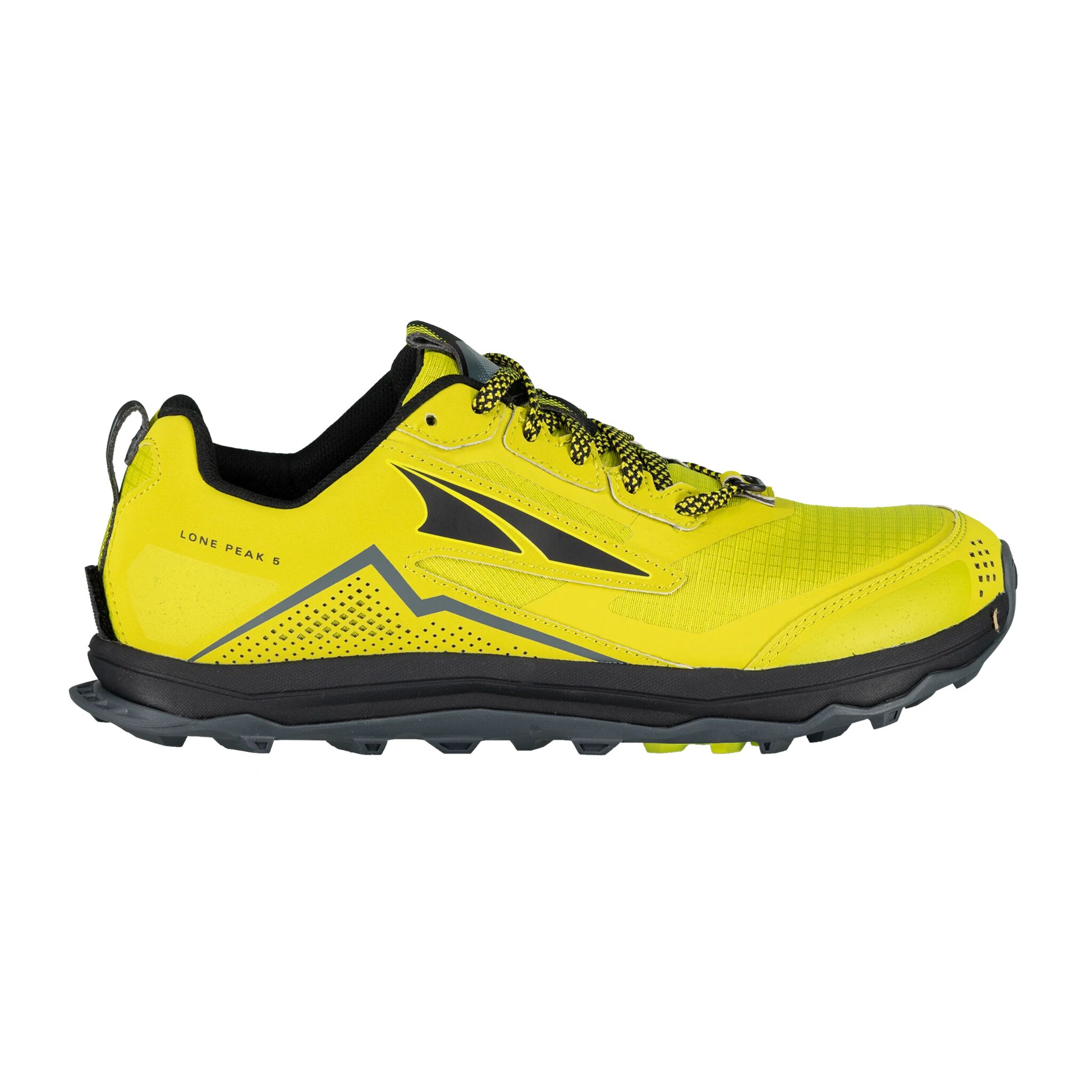 Altra Lone Peak 5-M, terrengløpesko herre 41 Lime/Black