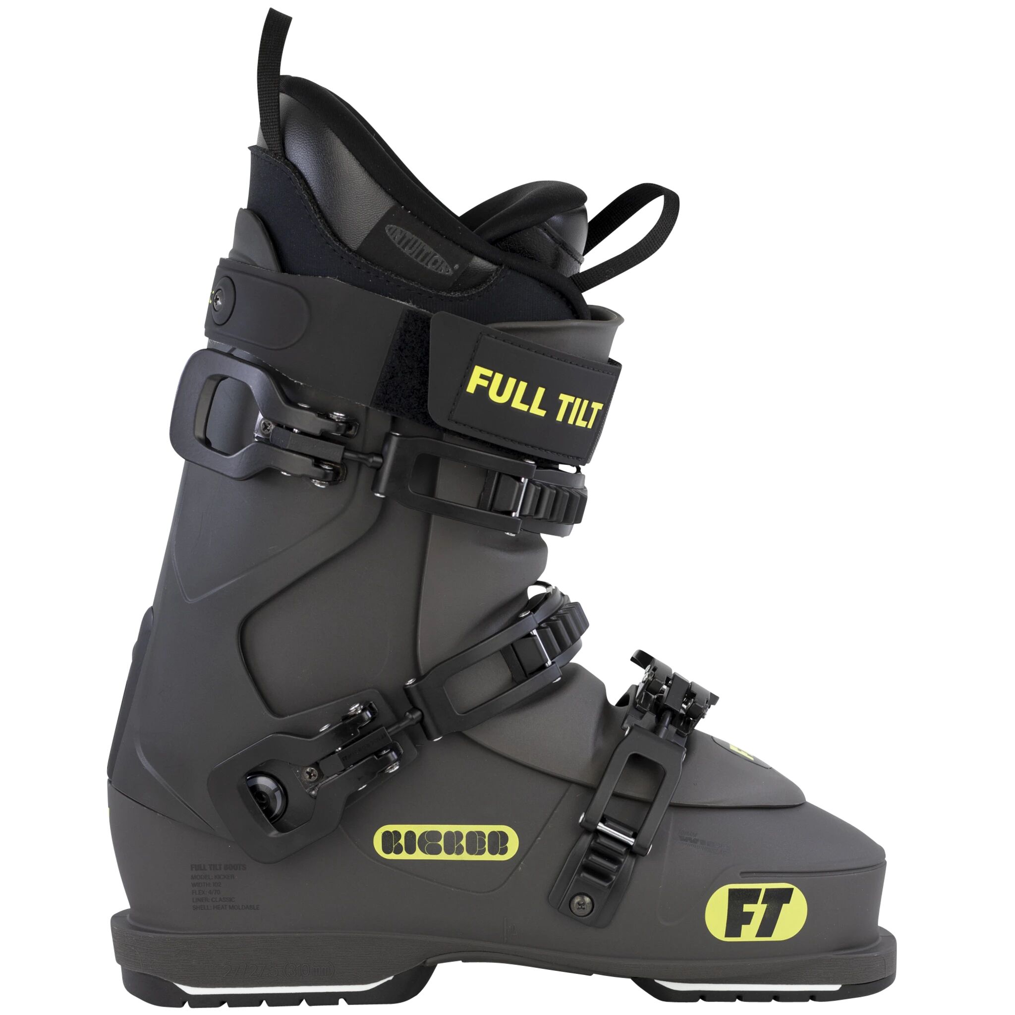 Full Tilt Alpine Boots Kicker GW Freestyle/Freeride 21/22, alpinstøvel 26.5 Black/Yellow