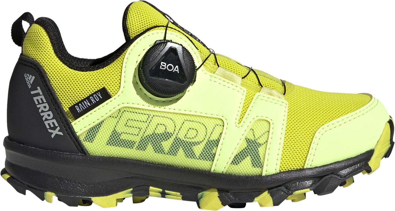 adidas Terrex Agravic Boa, hikingsko junior 31,5 Acid Yellow/core Bla