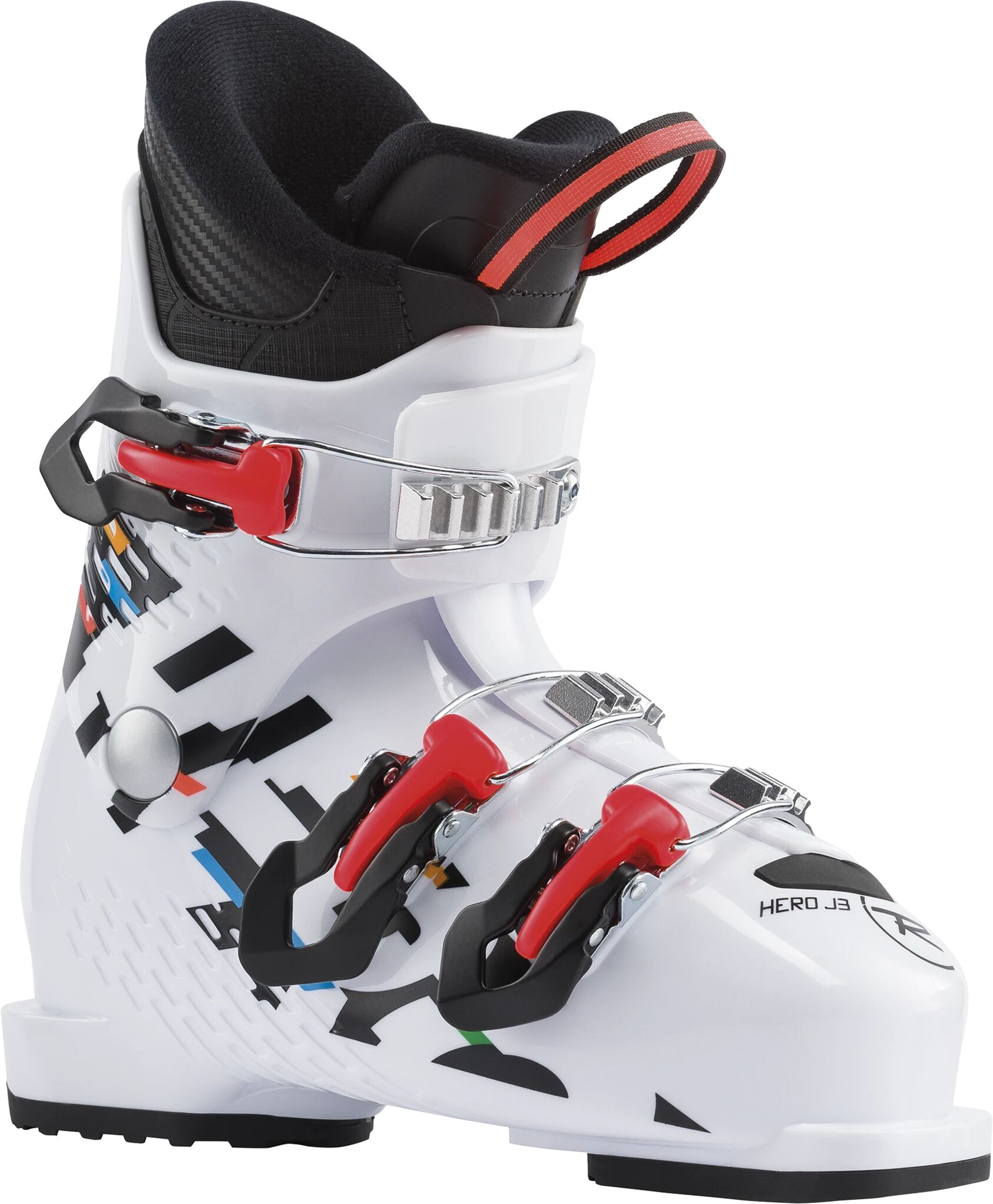 Rossignol Hero J3 Junior 21/22, alpinstøvel, junior 205 (34.0) White