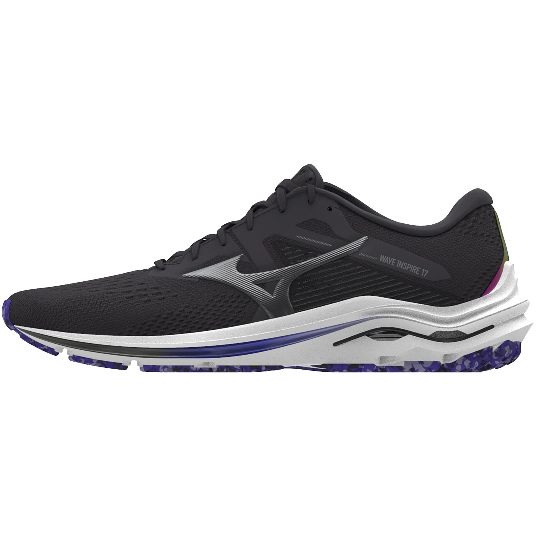 Mizuno Wave Inspire 17, løpesko herre 40.5 Blackened Pearl / 10