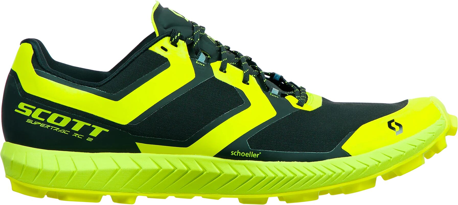 Scott Shoe Supertrac RC 2, terrengsko herre 45 Black/Yellow