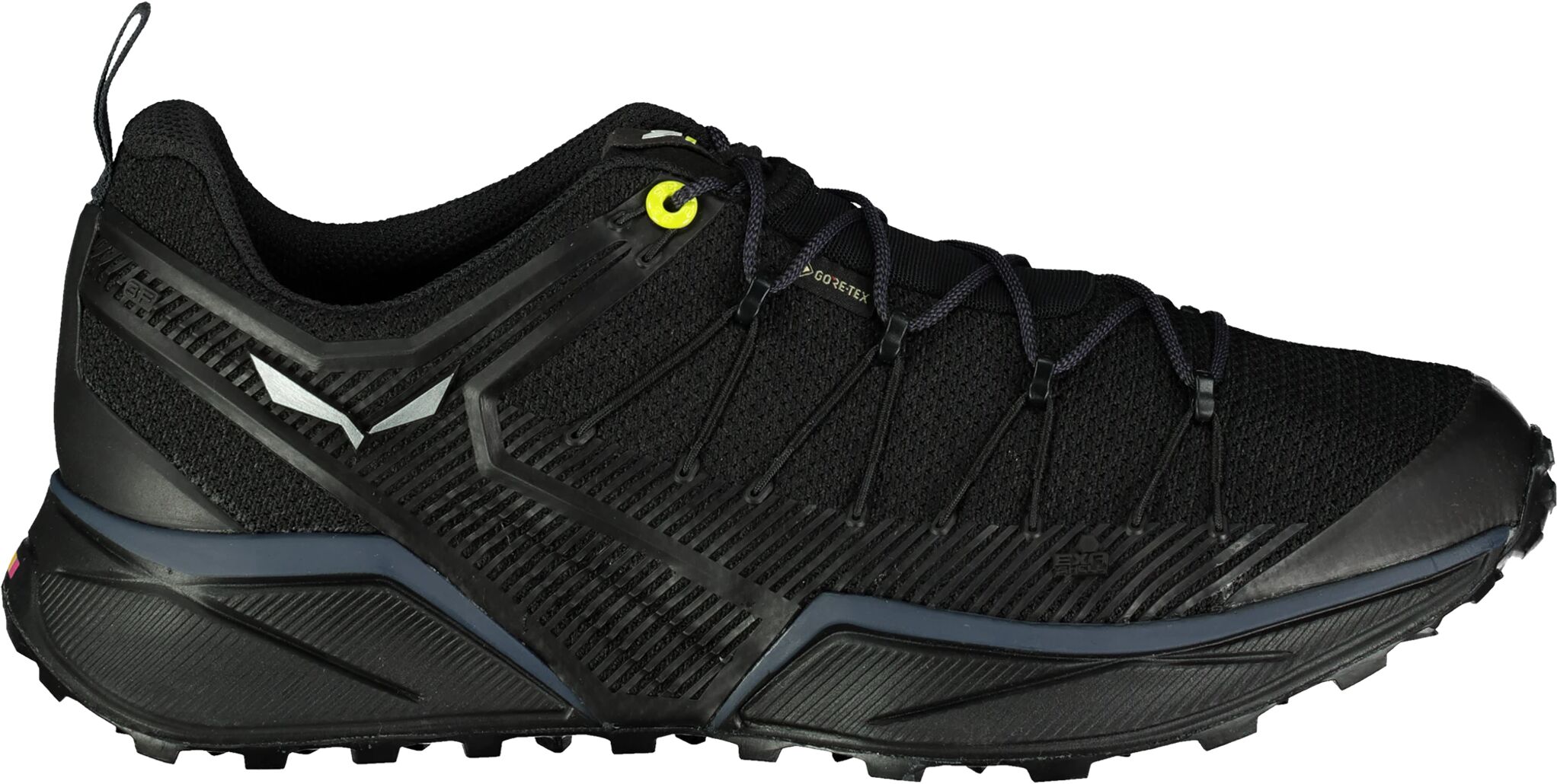 Salewa Dropline Gore-Tex, hikingsko herre 47 Black Out/fluo Yello