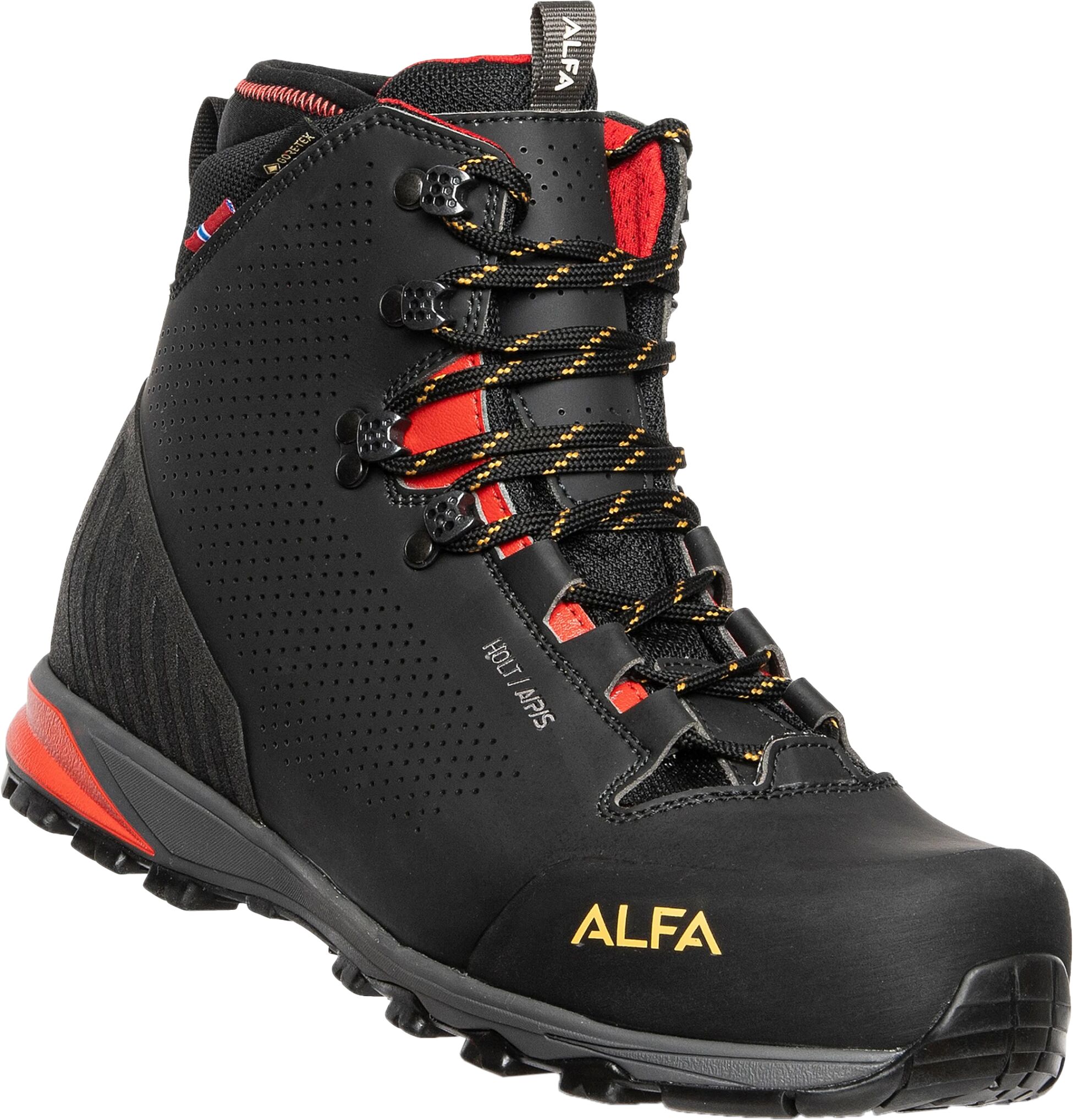 Alfa Holt APS GTX, fjellstøvel herre 42 BLACK